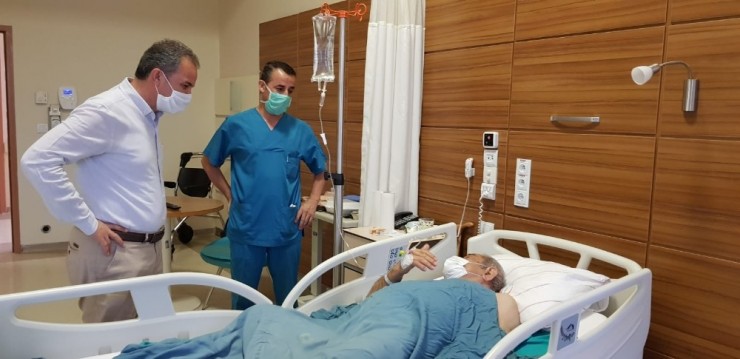 Başkan Kılınç’tan, Hastalara Moral Ziyareti