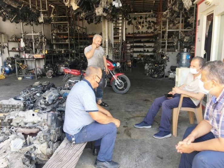 Kılınç, Kss Esnafını Ziyaret Etti