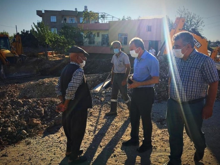 Başkan Kılınç Millet Caddesindeki Çalışmaları Yerinde İnceledi