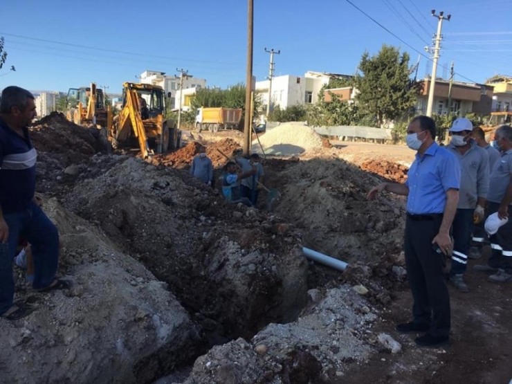 Başkan Kılınç Millet Caddesindeki Çalışmaları Yerinde İnceledi