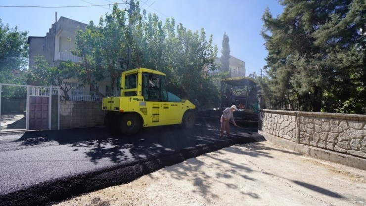 Siteler Mahallesinde Asfalt Çalışması