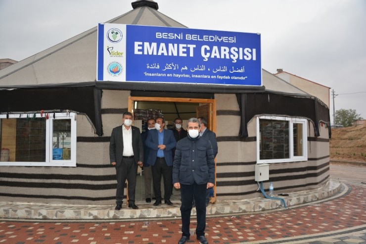 Besni Belediyesi Tarafından ‘emanet Çarşısı’ Kuruldu