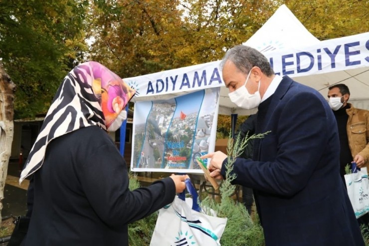 10 Bin Tohumlu Kalem, Bin 954 Adet Fidan Dağıtıldı