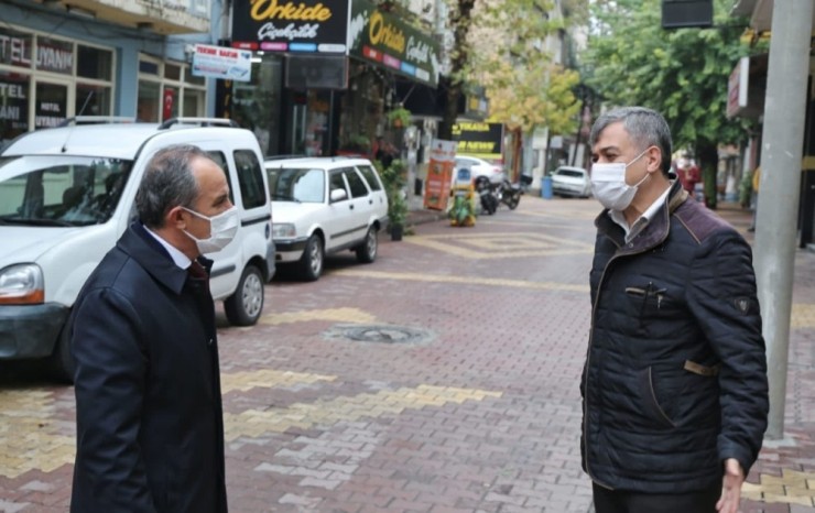 Başkan Kılınç, Atatürk Caddesi Esnafını Ziyaret Etti