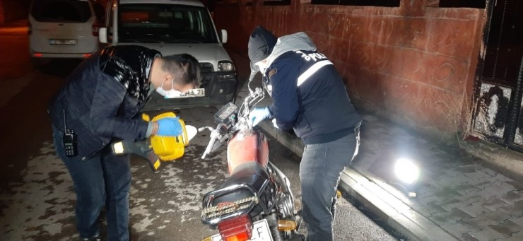 Çalındı Motosiklet Terk Edilmiş Halde Bulundu