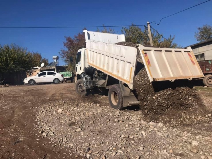 Köylerde Stabilize Yol Çalışmaları Başladı