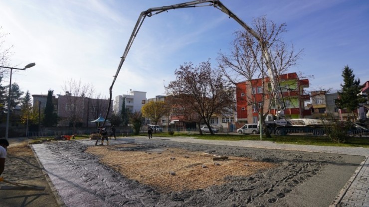 Adıyaman’da Parklar Yenileniyor