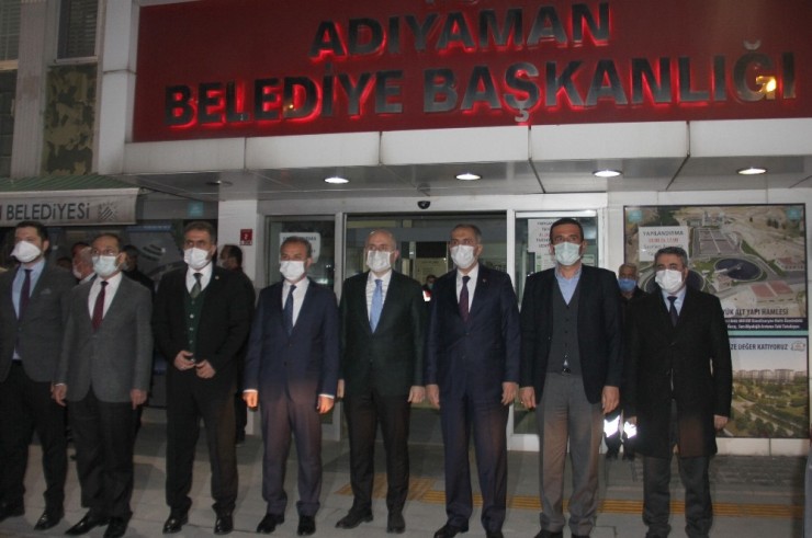 Ulaştırma Ve Altyapı Bakanı Karaismailoğlu Adıyaman’da