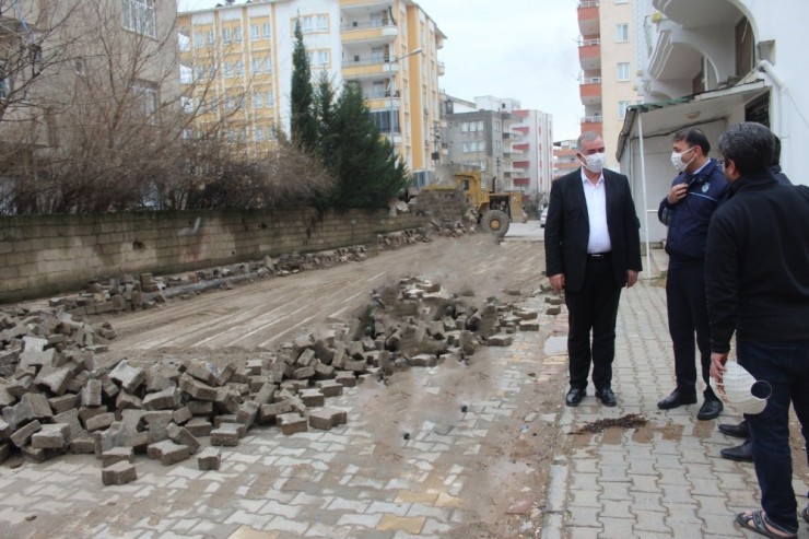 Kahta Belediyesi Yol İyileştirme Çalışmaları