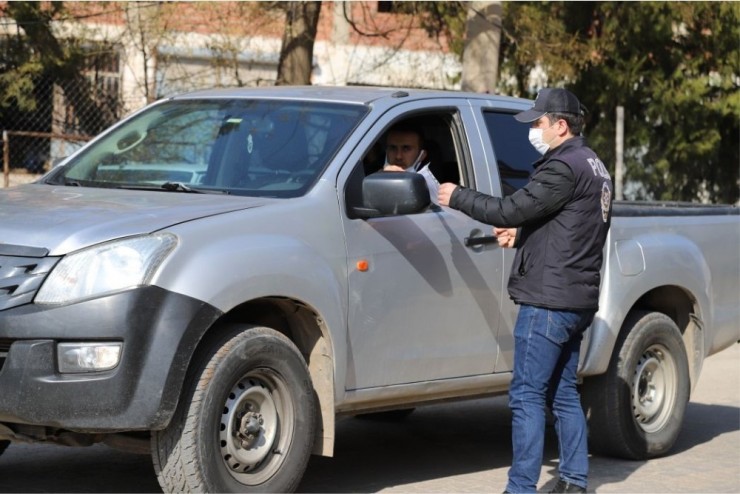 Kahta’da Sokağa Çıkma Yasağı 26 Noktada Denetleniyor