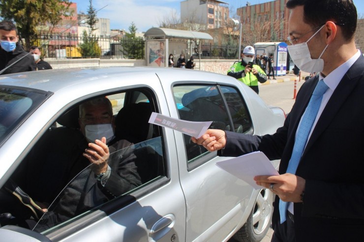 Kahta’da Kırmızı Çizgi Uygulaması Başladı