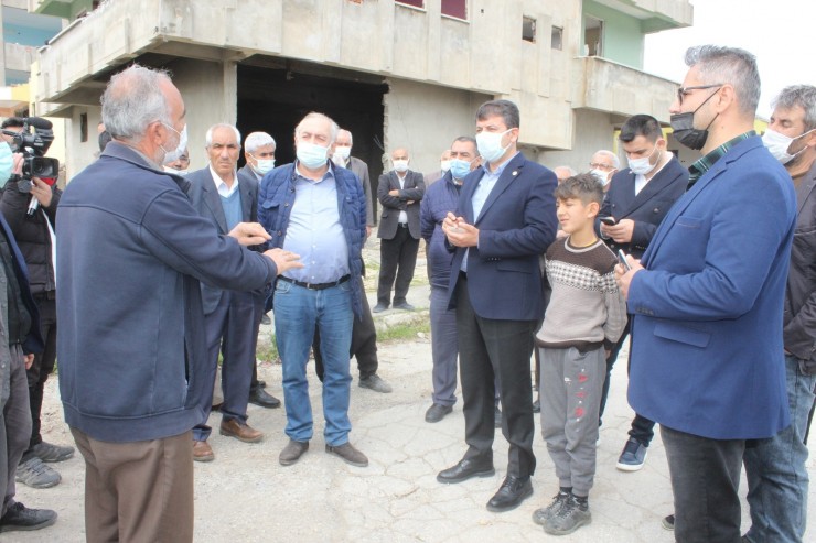 Milletvekili Tutdere, Kentsel Dönüşüm Alanında İncelemelerde Bulundu