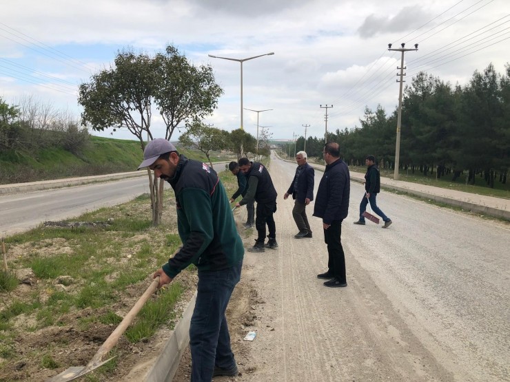 Samsat Sokaklarında Bahar Temizliği