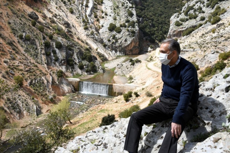 Vali Mahmut Çuhadar, Palanlı Mağarasını İnceledi