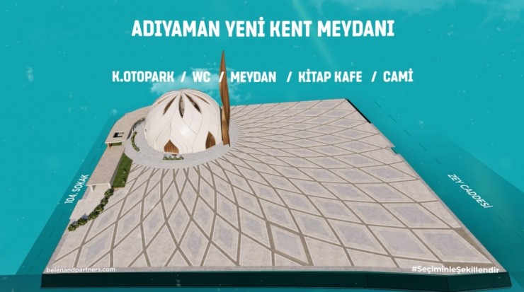 Kent Meydanı Projesi Beğeniye Sunuldu