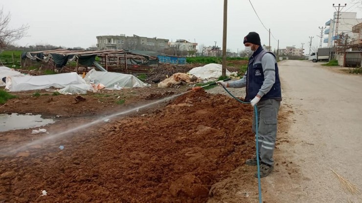 Adıyaman’da Haşere İle Mücadele Sürüyor