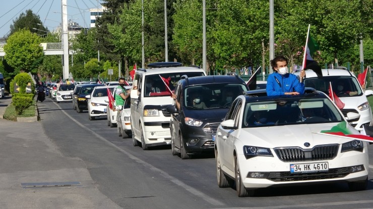 Adıyaman’da Kudüs İçin Kıyam Konvoyu Düzenlendi