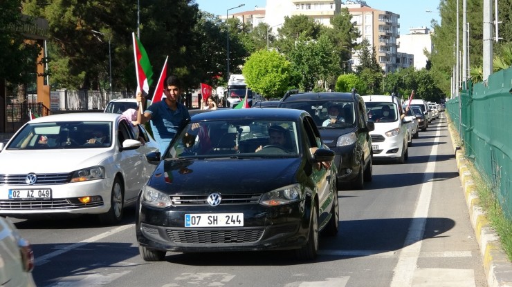 Adıyaman’da Kudüs İçin Kıyam Konvoyu Düzenlendi