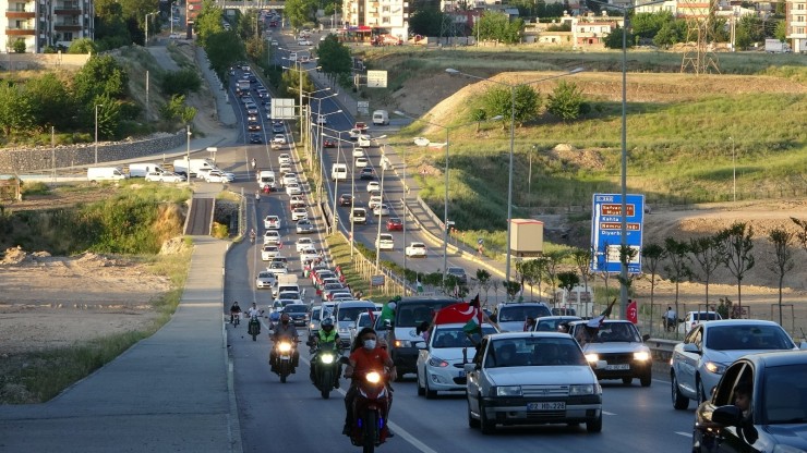 Adıyaman’da, Kudüs Konvoyu Düzenlendi