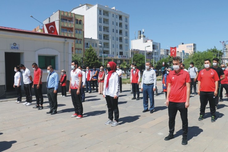 Kahta’da 19 Mayıs Gençlik Ve Spor Bayramı Kutlandı