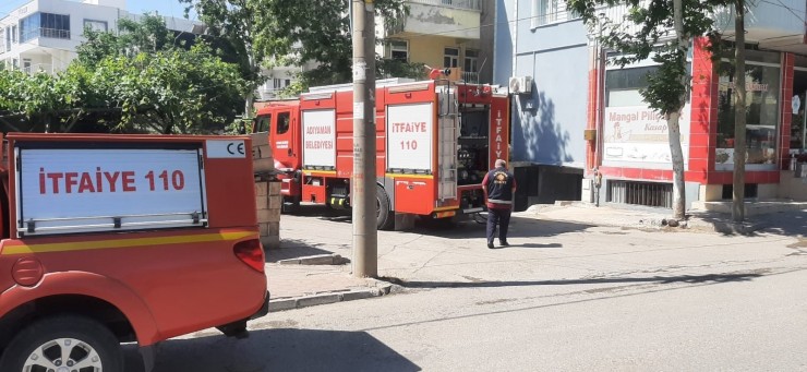 Baca Yangını Korkuttu