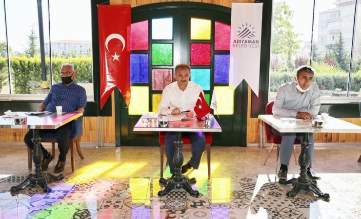 Başkan Kılınç, Ekibiyle Değerlendirme Toplantısı Yaptı