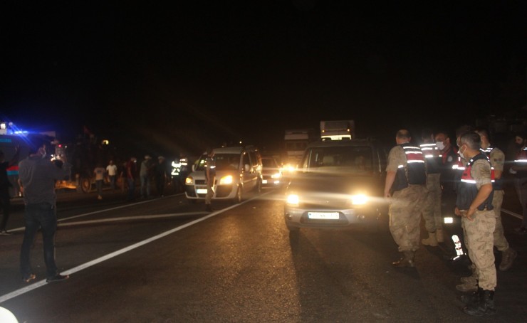 Adıyaman’da Kapalı Olan Yol 12 Saat Sonra Açıldı