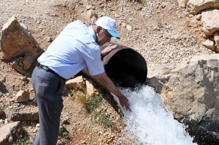 Gürlevik İçme Suyu İsale Hattı Yenileniyor