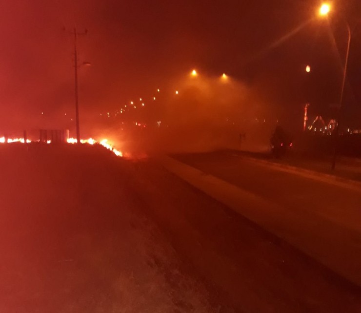 Adıyaman’da Anız Yangını: 4 Kişi Dumandan Zehirlendi