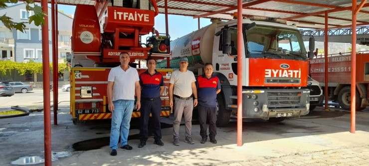 Adıyaman İtfaiyesi Bu Kez De Marmaris Yangını İçin Yola Çıktı