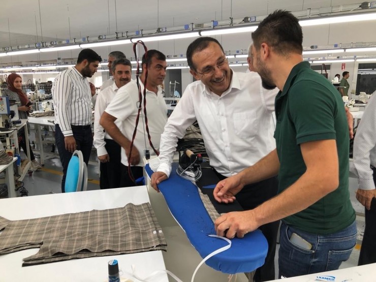 Ak Parti Heyetinden Kamu Kurumları İle Fabrikalara Ziyaret