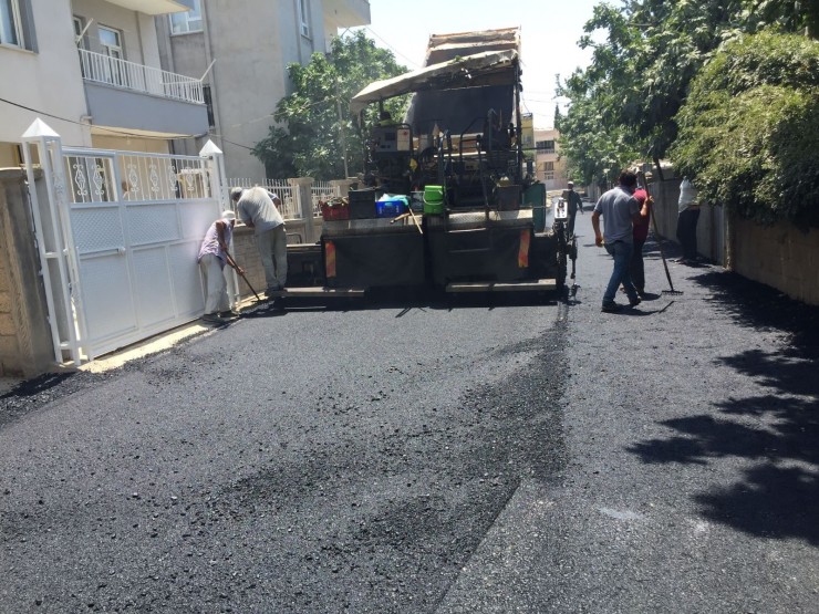 Yeşilyurt Mahallesinde Asfalt Çalışması