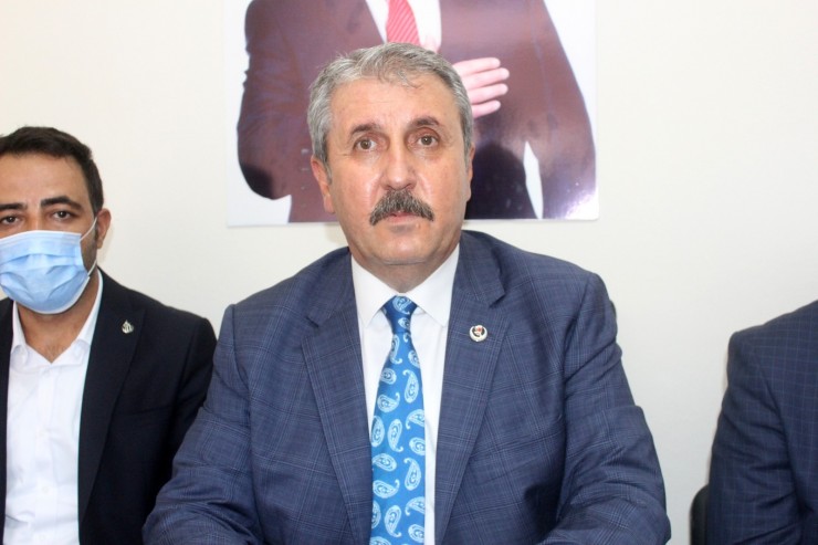 Bbp Genel Başkanı Destici: "hdp Milleti Birbirine Düşürmeye Çalışıyor"