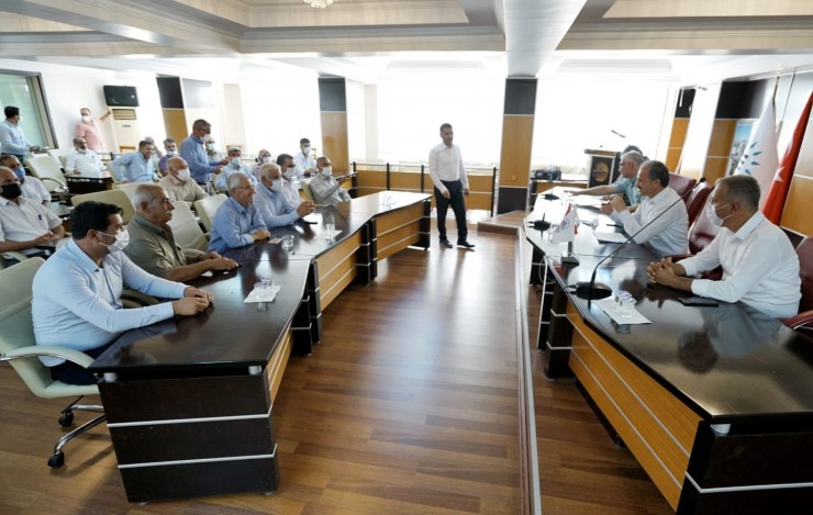 Kılınç, Muhtarlarla Bir Araya Geldi