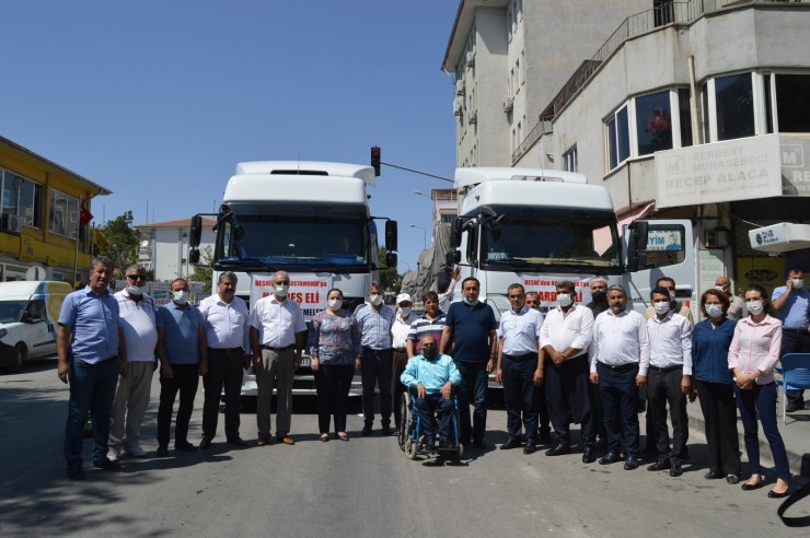 Adıyaman’ın Besni İlçesinden Kastamonu’ya 2 Tır Yardım