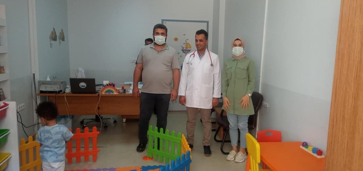 Kahta Devlet Hastanesinde Çocuk Gelişimi Polikliniği Açıldı