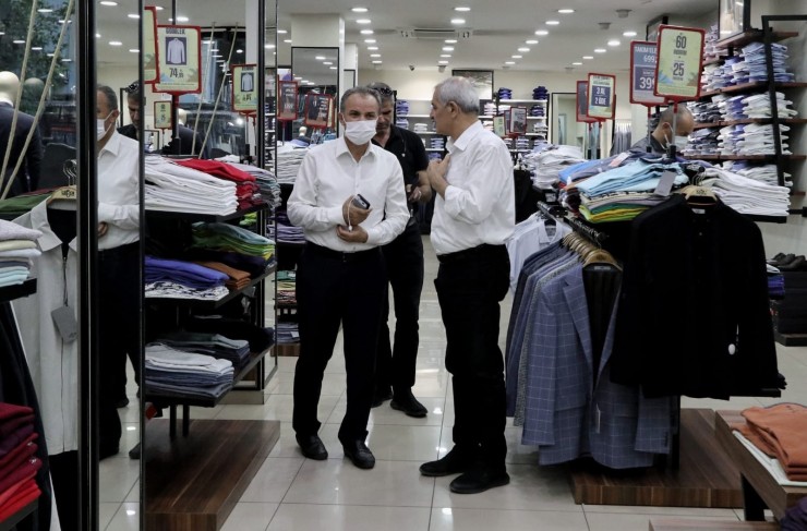Başkan Kılınç, Buhara Caddesi Esnafını Ziyaret Etti