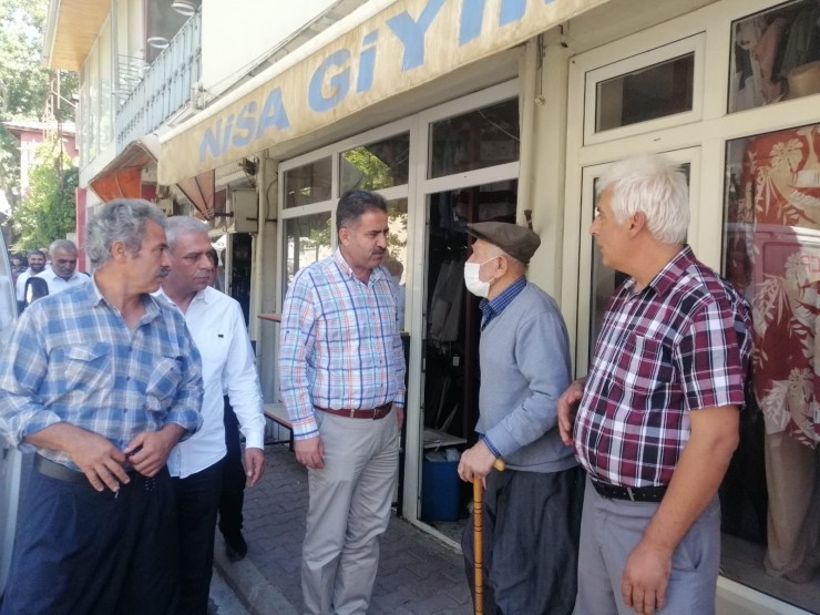 Milletvekili Fırat’a Tut İlçesinde Yoğun İlgi