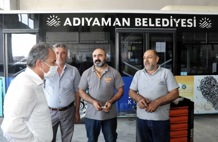 Başkan Kılınç, Otobüs Şoförleriyle Bir Araya Geldi