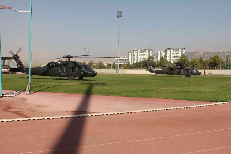 Şehidin Cenazesi Helikopterle Adıyaman’a Getirildi