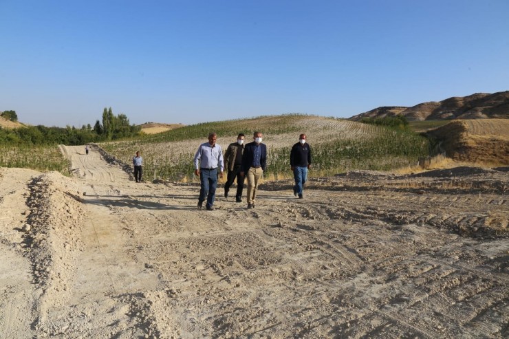 Başkan Kılınç Güney Çevreyolunda İncelemelerde Bulundu