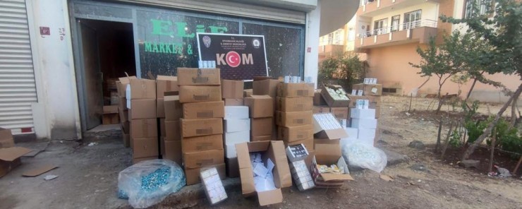 Diyarbakır Emniyet Müdürlüğünden Sahte Ve Ruhsatsız İlaç Operasyonu