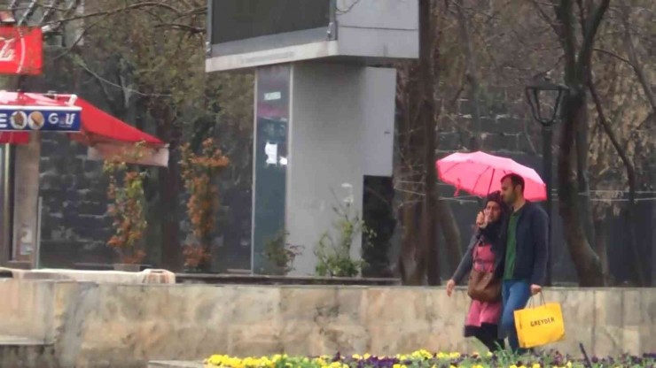 Diyarbakır Ve Çevresinde Etkili Olan Yağışlar Çiftçinin Yüzünü Güldürecek