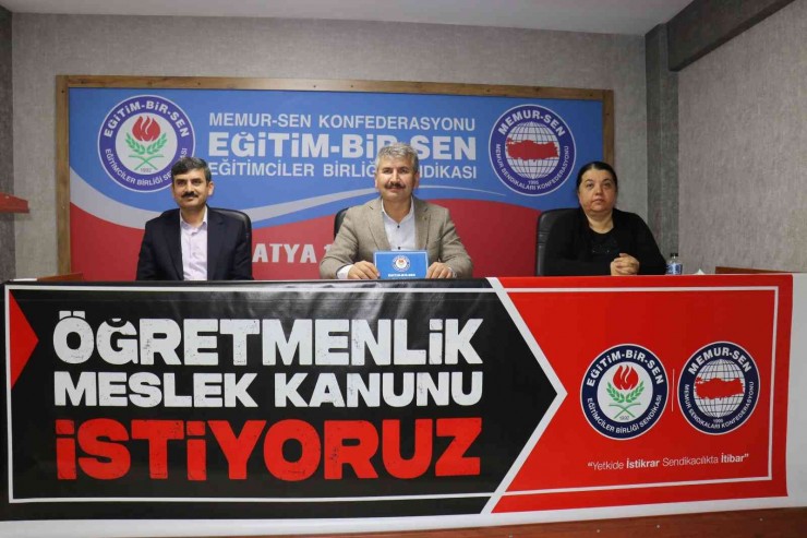 Söylemez, “meslek Kanunu, 24 Kasım’da Öğretmenlerimize Verilebilecek En Büyük Müjde”