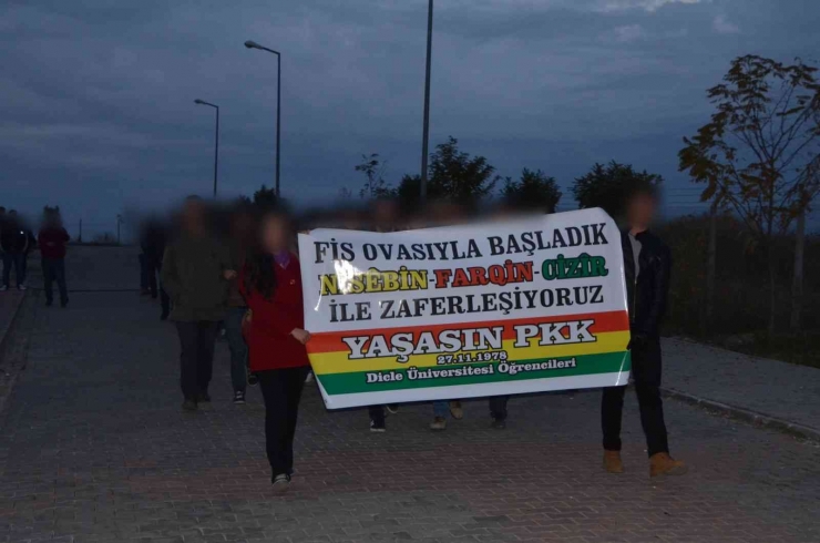 Dicle Üniversitesi’nde Terör Propagandasına Operasyon: 4 Gözaltı