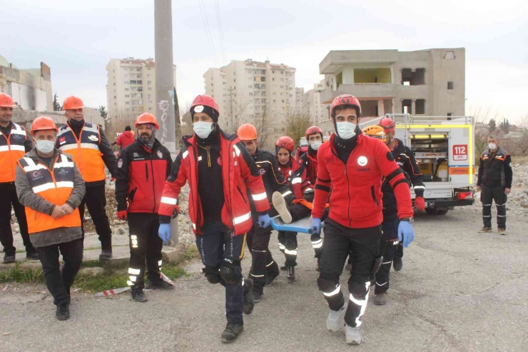 Deprem Tatbikatı Gerçeği Aratmadı