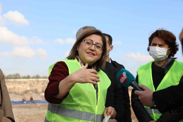 Başkan Şahin Vadi Alleben Çalışmalarını İnceledi