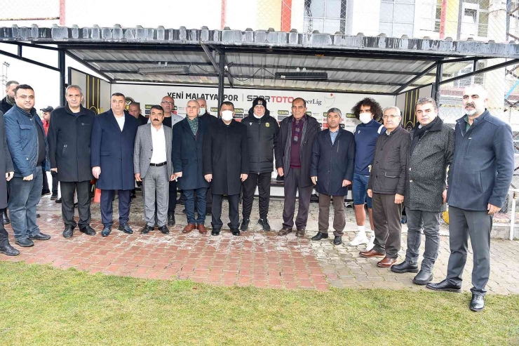 Başkan Gürkan’dan Yeni Malatyaspor’a Destek Ziyareti