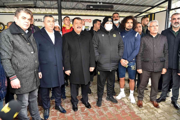 Başkan Gürkan’dan Yeni Malatyaspor’a Destek Ziyareti