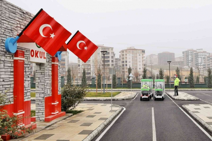 Şehitkamil Trafik Eğitim Parkı’nda Eğitimler Sürecek